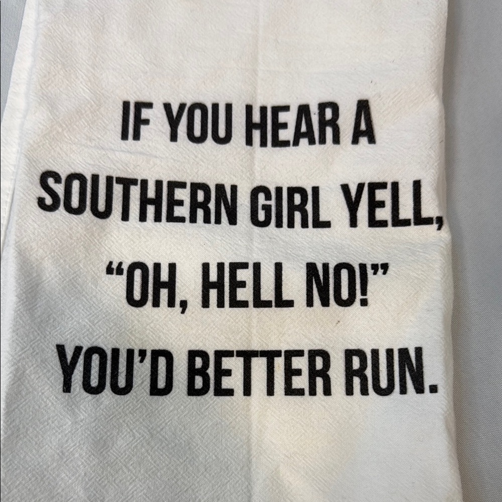 Wildwood Landing Flour Sack Kitchen Tea Towel 100% Cotton 29" x 29", NWOT - Picture 3 of 4